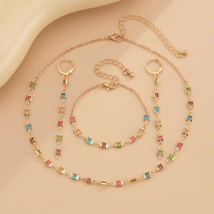 Bộ trang sức mắt xích