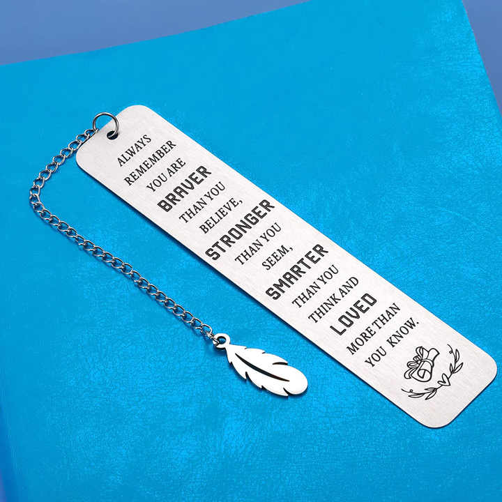 Bookmark Kim Loại Khắc Chữ 