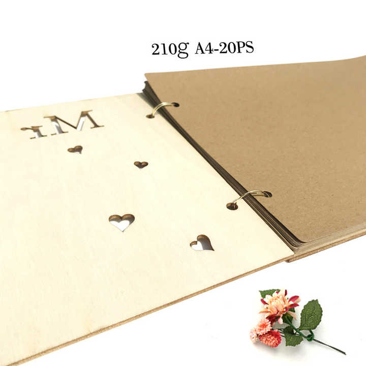 Album Gỗ Khắc Laser