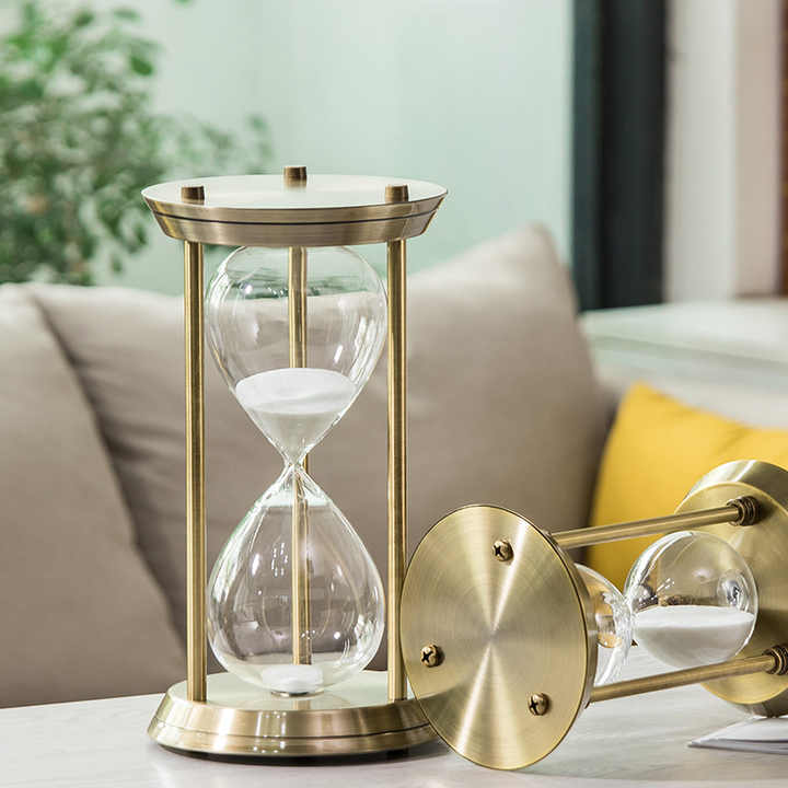 Đồng Hồ Cát Trang Trí Cao Cấp