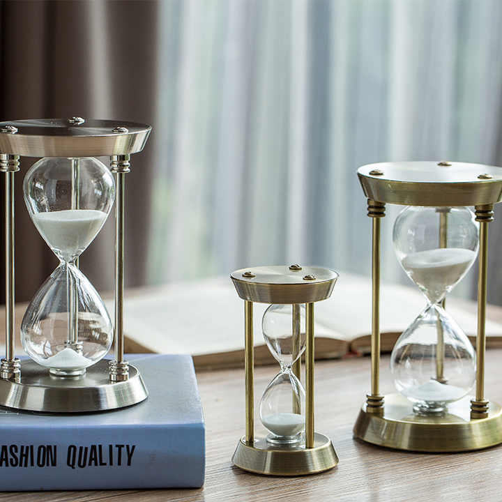 Đồng Hồ Cát Trang Trí Cao Cấp