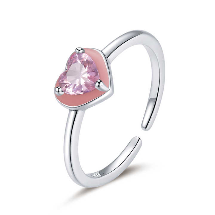 Nhẫn Pink Heart