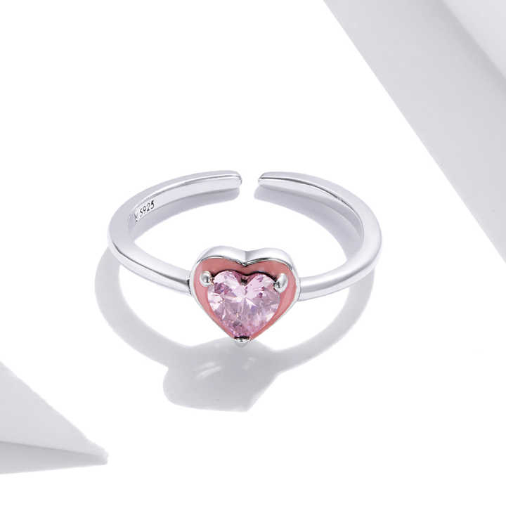 Nhẫn Pink Heart