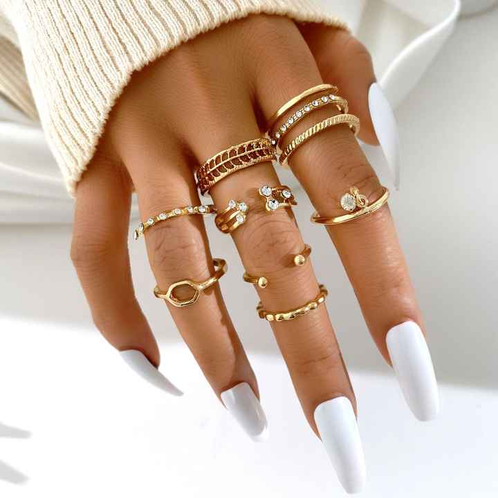 Bộ nhẫn Moon Charm
