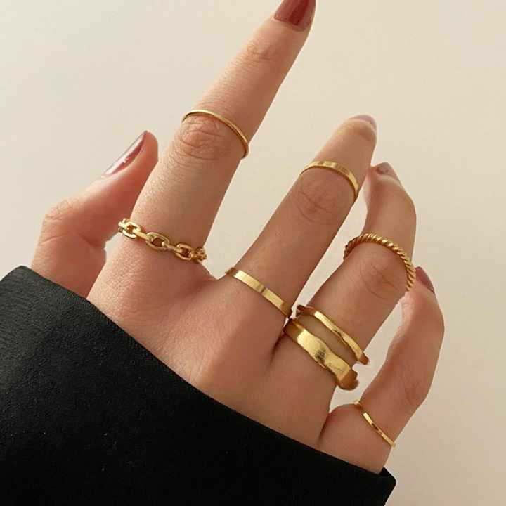 Bộ nhẫn Moon Charm