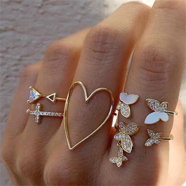 Bộ nhẫn Moon Charm