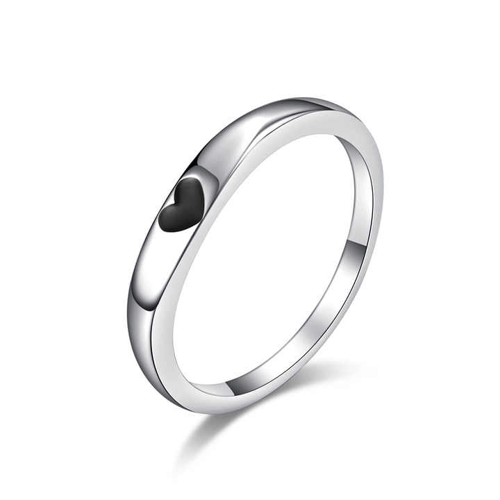 Nhẫn Heartbeat Silver
