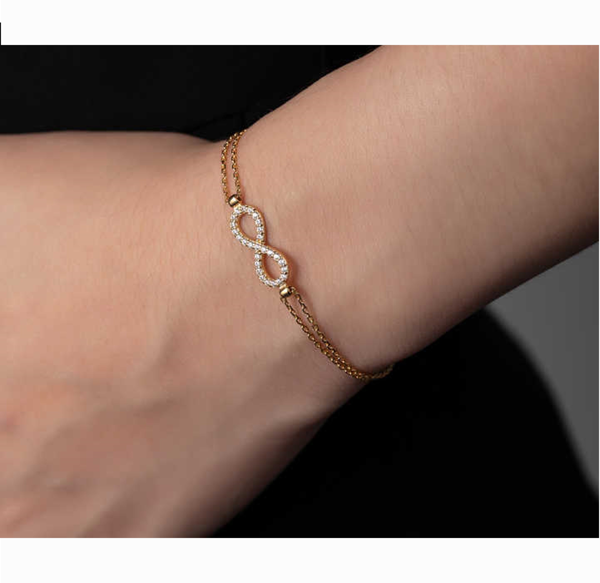 Vòng tay Infinity Gold