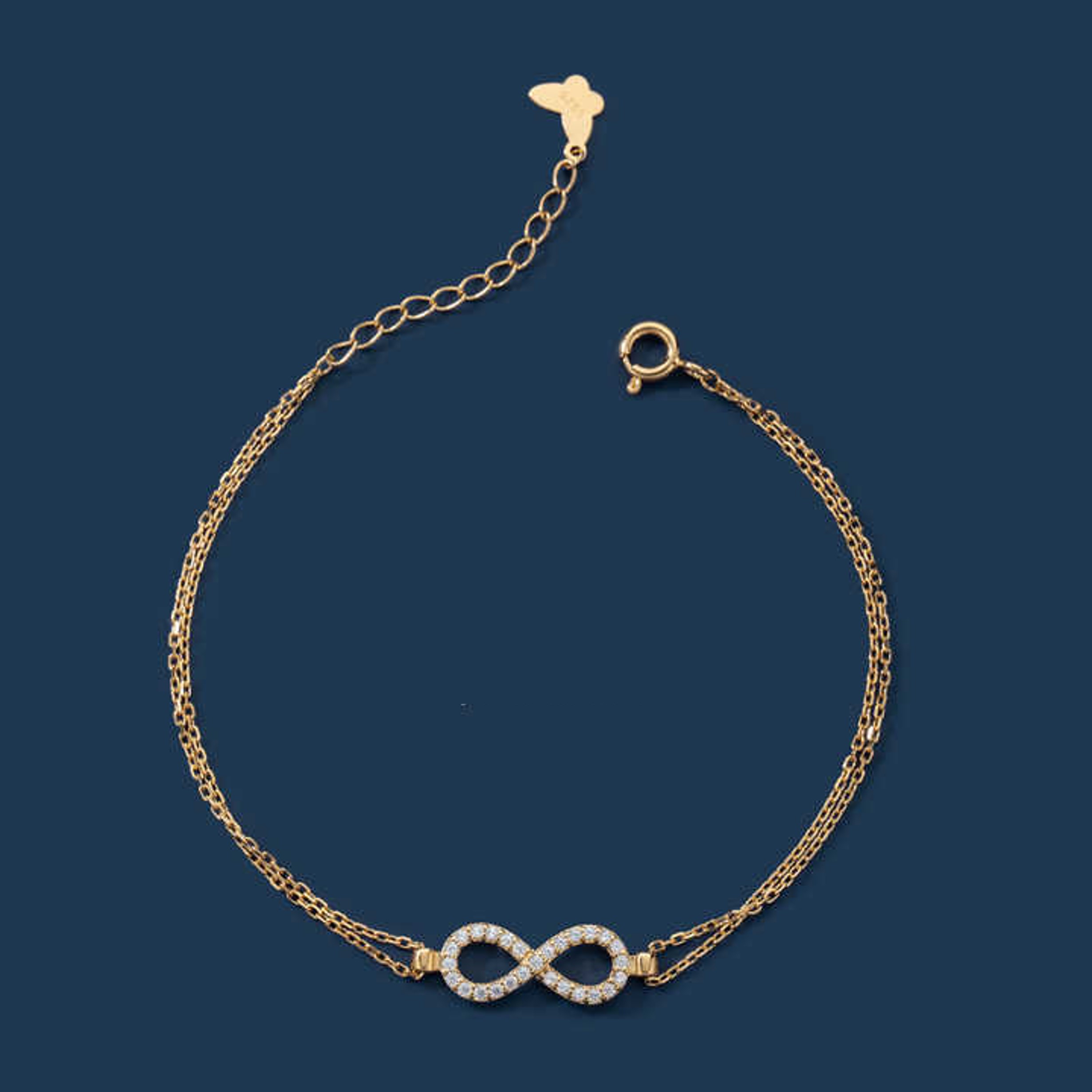 Vòng tay Infinity Gold