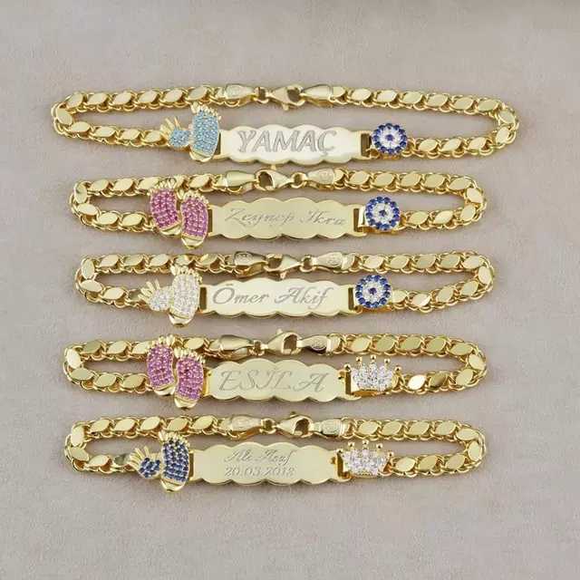 Lắc tay khắc tên #3