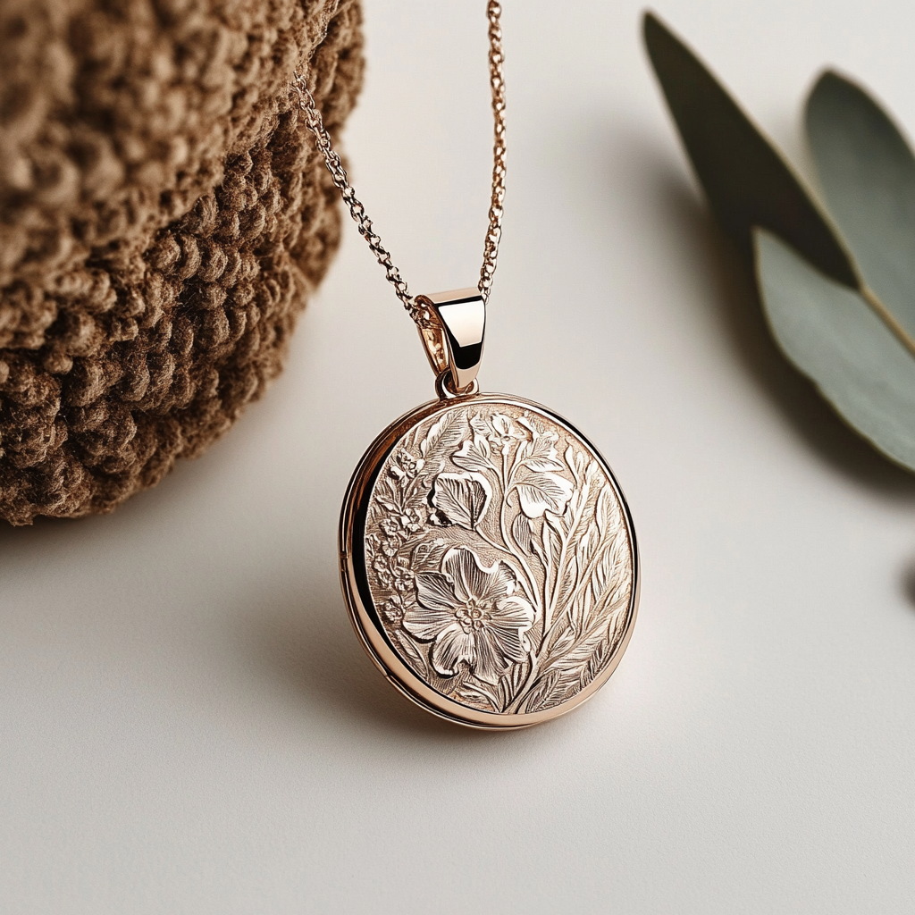 Aurora Oval Charm